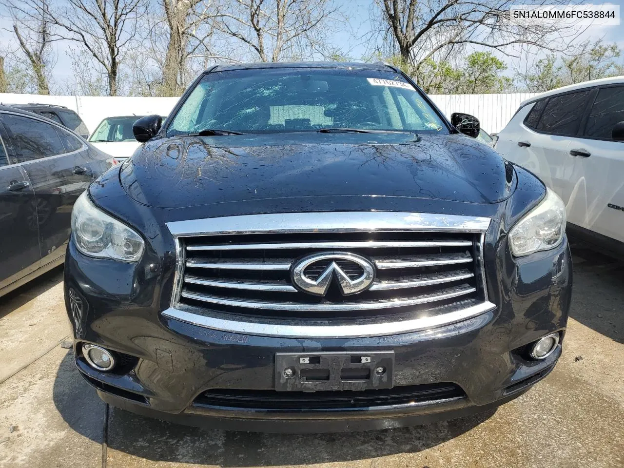 2015 Infiniti Qx60 VIN: 5N1AL0MM6FC538844 Lot: 47762734