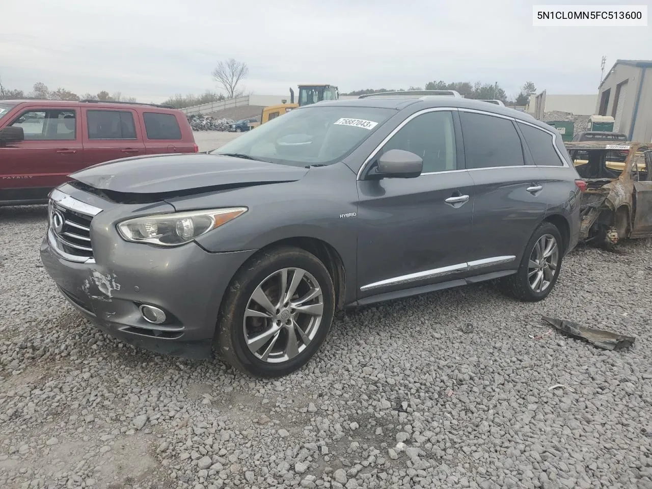 2015 Infiniti Qx60 Hybrid VIN: 5N1CL0MN5FC513600 Lot: 50618454