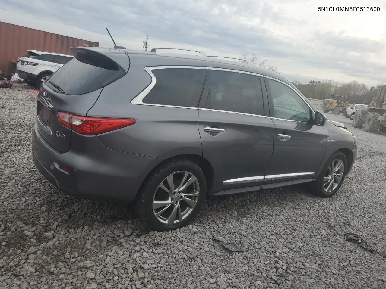 2015 Infiniti Qx60 Hybrid VIN: 5N1CL0MN5FC513600 Lot: 50618454