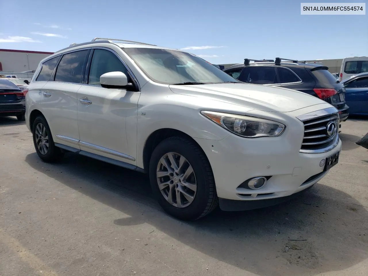 2015 Infiniti Qx60 VIN: 5N1AL0MM6FC554574 Lot: 50897314