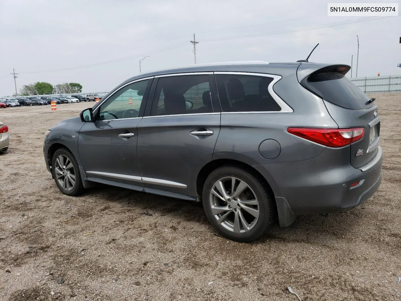 2015 Infiniti Qx60 VIN: 5N1AL0MM9FC509774 Lot: 54063924