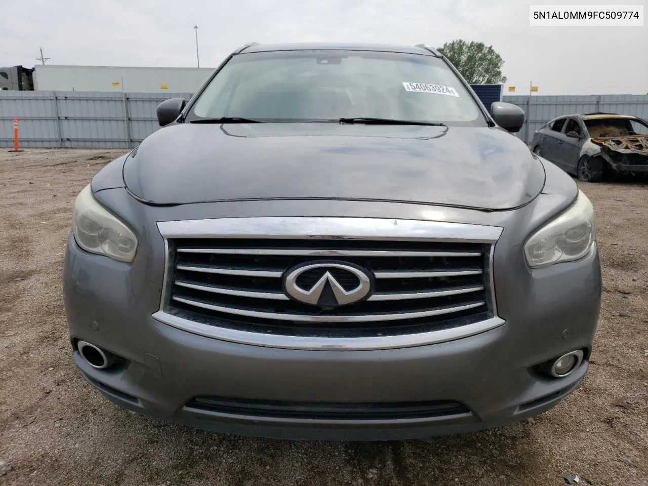 2015 Infiniti Qx60 VIN: 5N1AL0MM9FC509774 Lot: 54063924