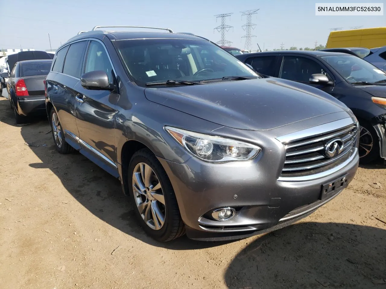 2015 Infiniti Qx60 VIN: 5N1AL0MM3FC526330 Lot: 54941514