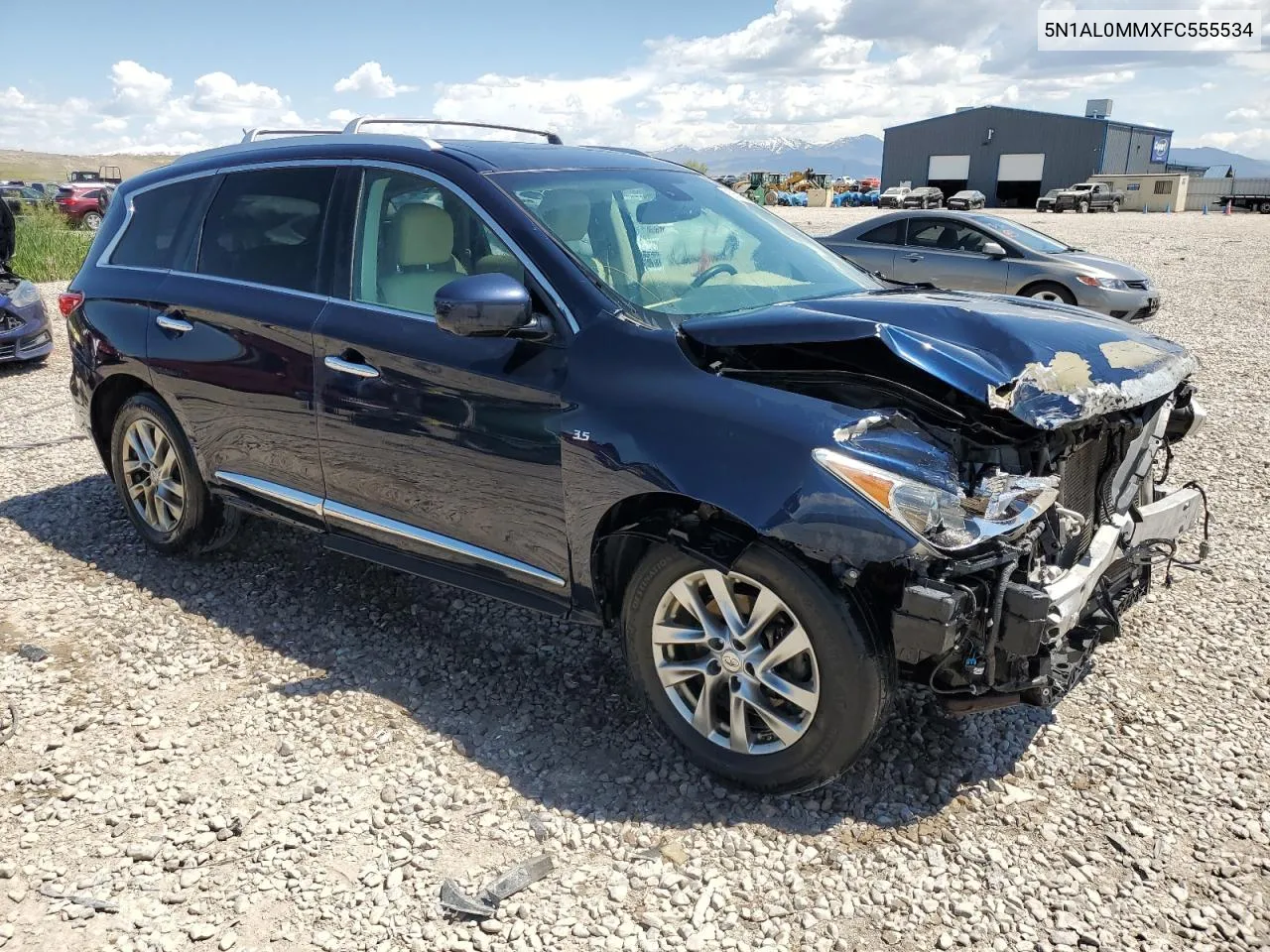 2015 Infiniti Qx60 VIN: 5N1AL0MMXFC555534 Lot: 55088454