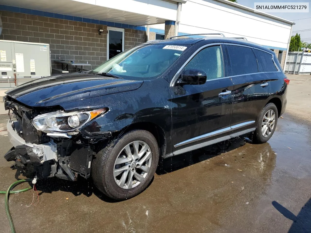 2015 Infiniti Qx60 VIN: 5N1AL0MM4FC521279 Lot: 57058614