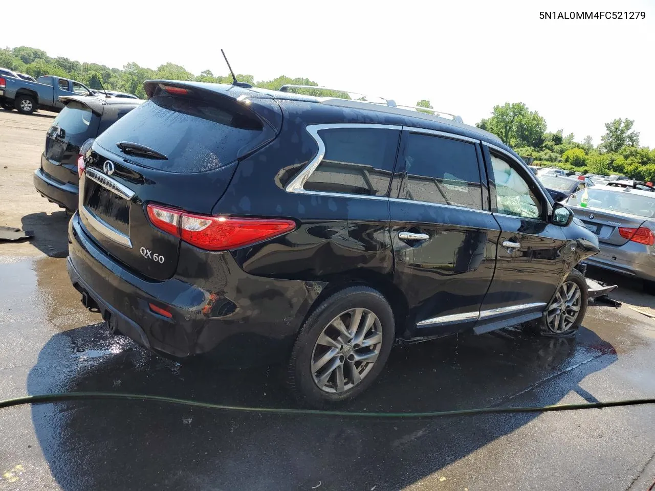 2015 Infiniti Qx60 VIN: 5N1AL0MM4FC521279 Lot: 57058614