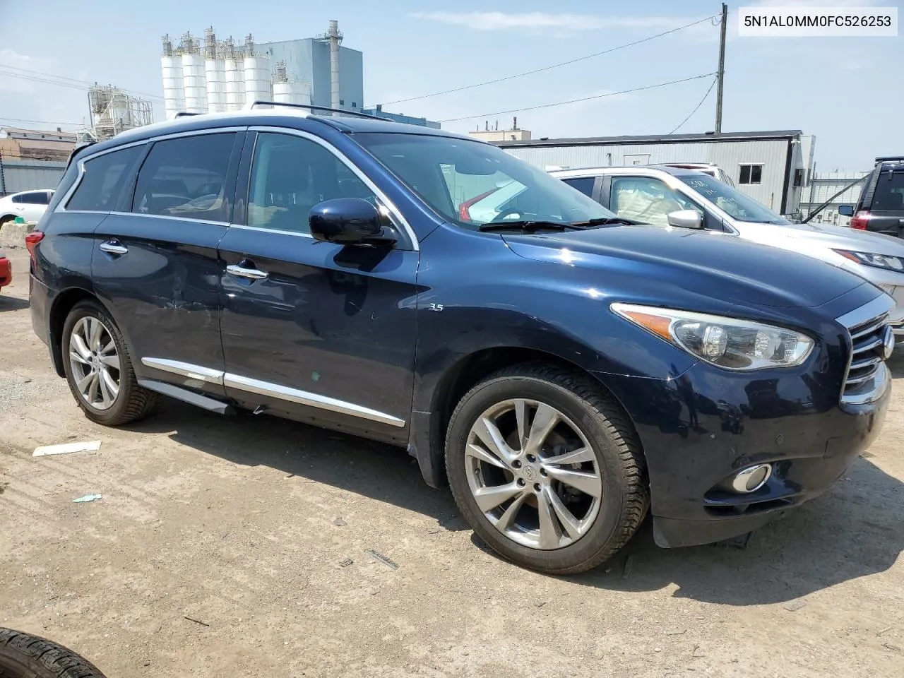 2015 Infiniti Qx60 VIN: 5N1AL0MM0FC526253 Lot: 59595384