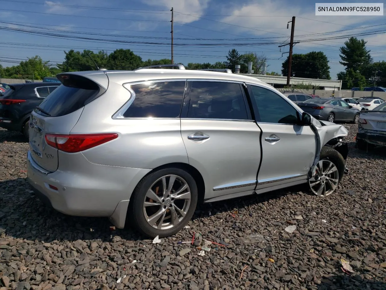 2015 Infiniti Qx60 VIN: 5N1AL0MN9FC528950 Lot: 61936064