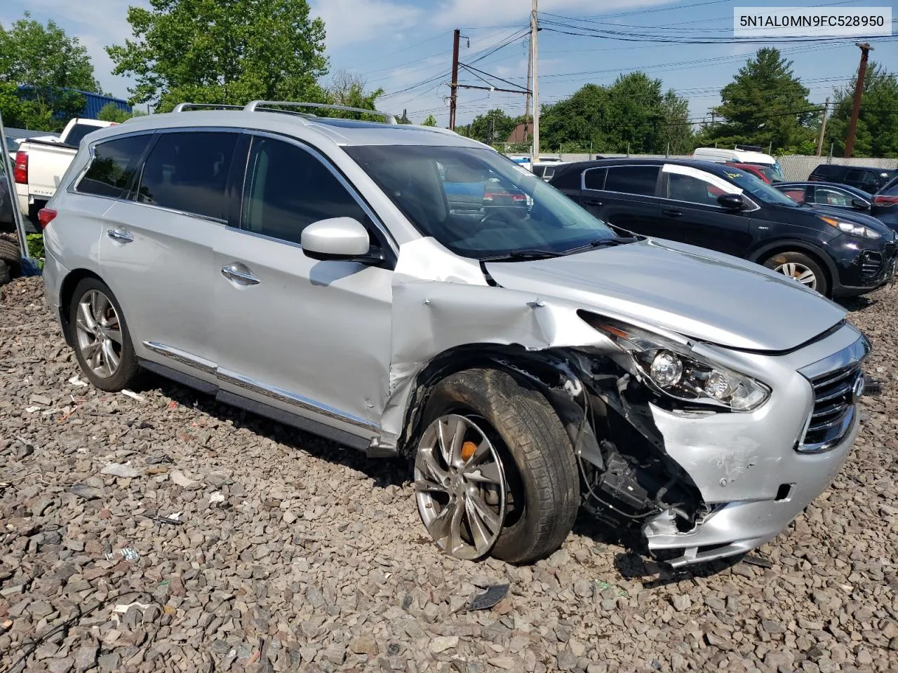 2015 Infiniti Qx60 VIN: 5N1AL0MN9FC528950 Lot: 61936064