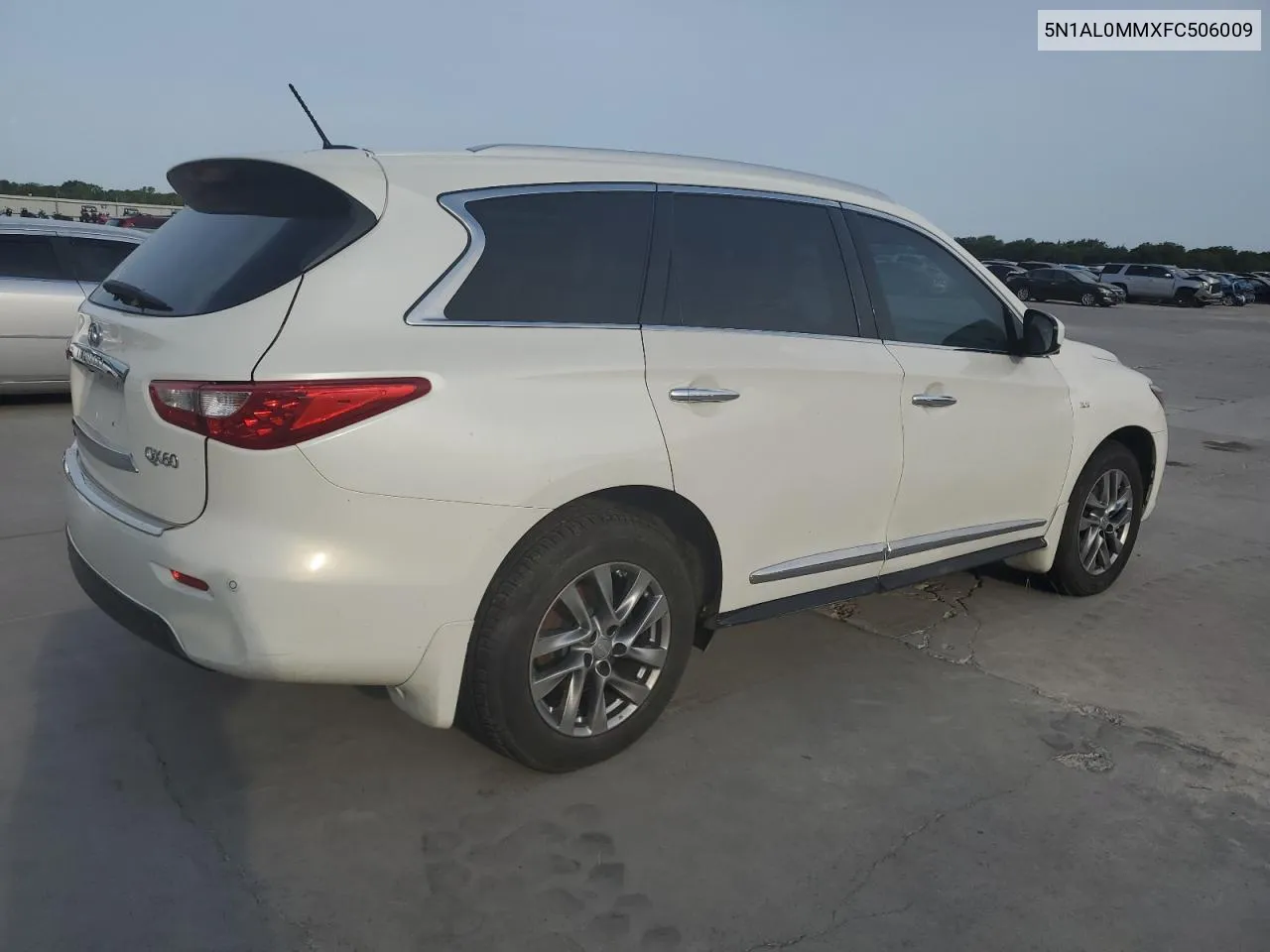 2015 Infiniti Qx60 VIN: 5N1AL0MMXFC506009 Lot: 63516674