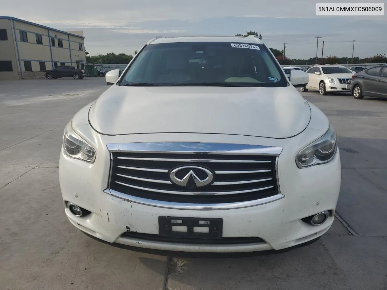 2015 Infiniti Qx60 VIN: 5N1AL0MMXFC506009 Lot: 63516674