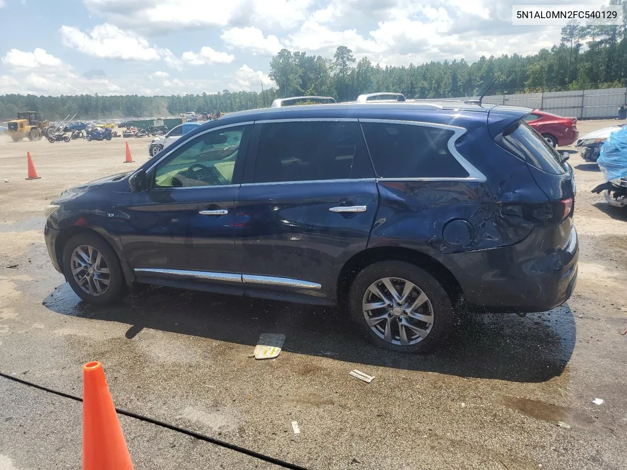 2015 Infiniti Qx60 VIN: 5N1AL0MN2FC540129 Lot: 63863194