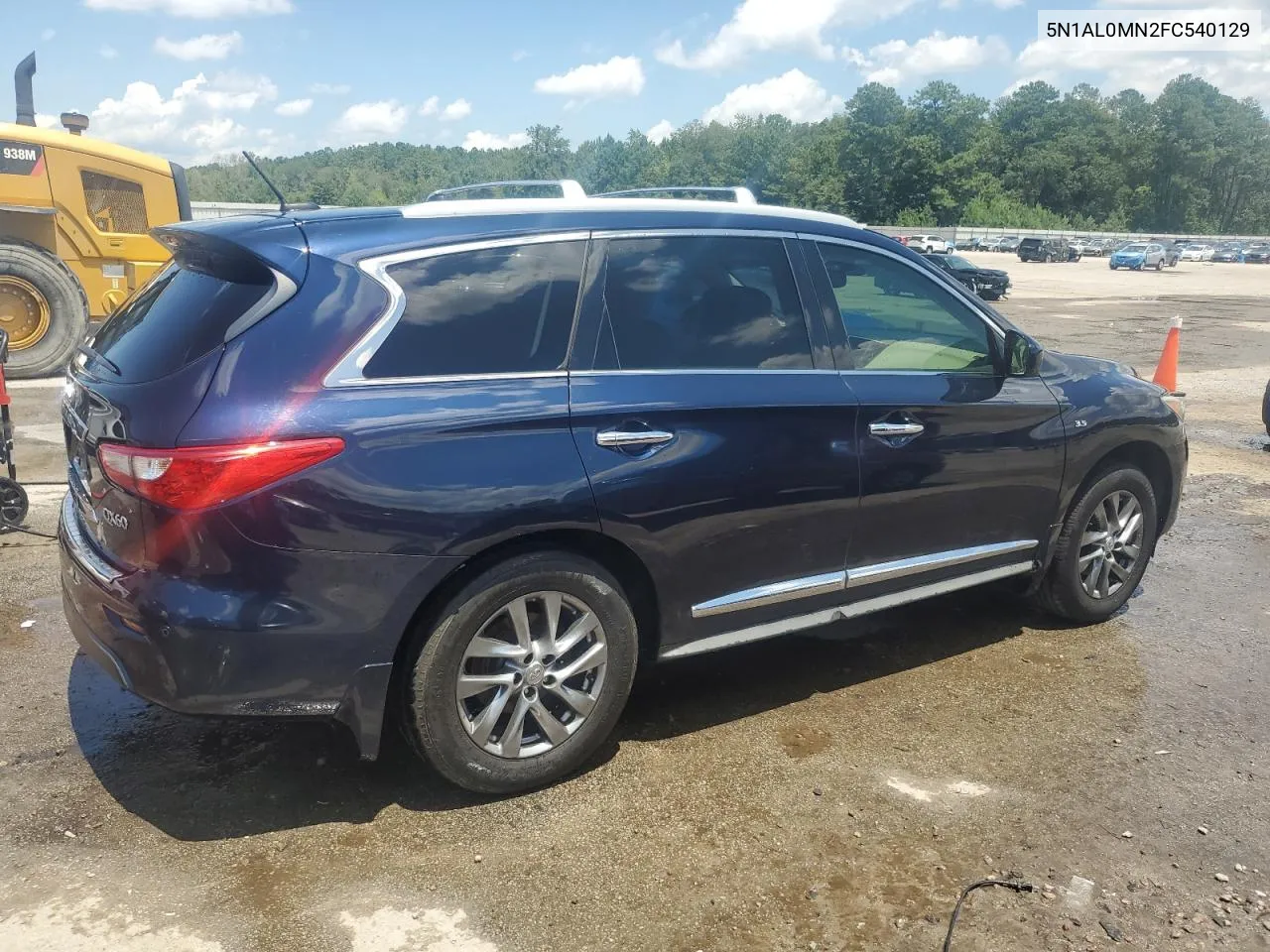 2015 Infiniti Qx60 VIN: 5N1AL0MN2FC540129 Lot: 63863194