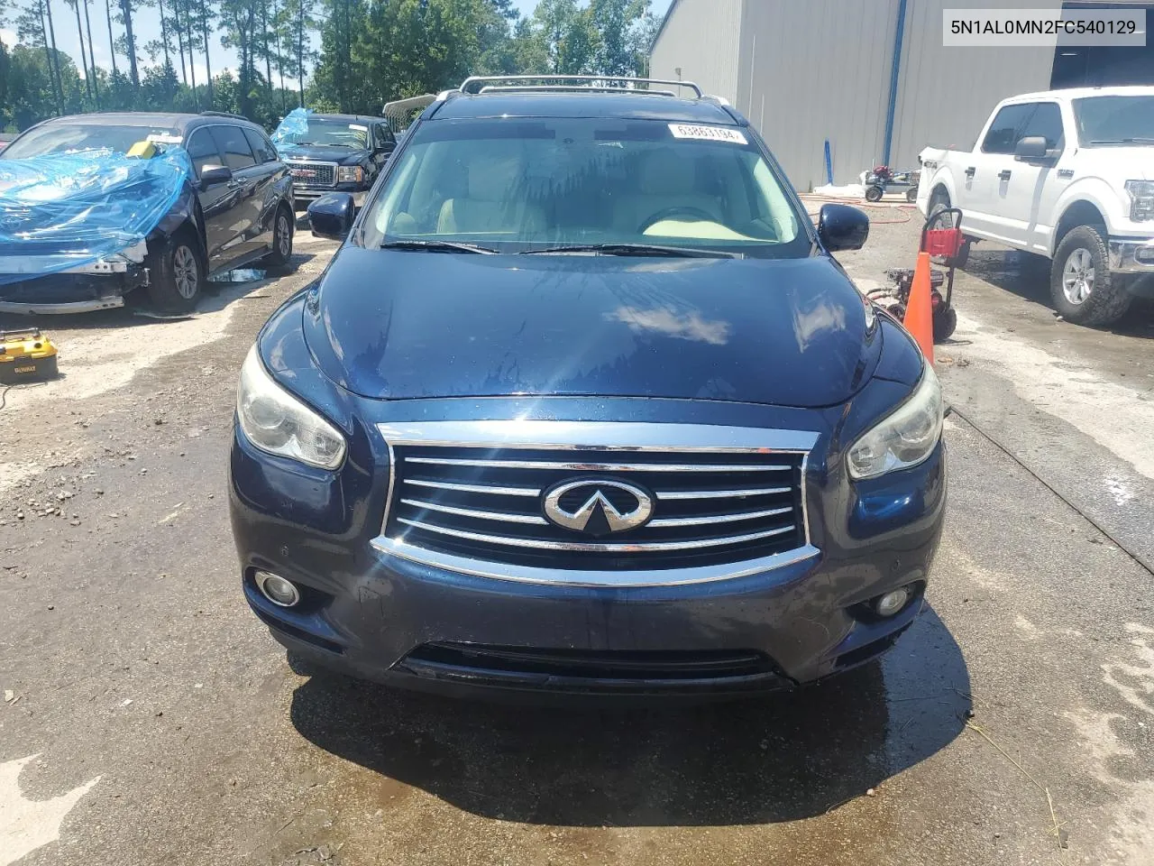 2015 Infiniti Qx60 VIN: 5N1AL0MN2FC540129 Lot: 63863194