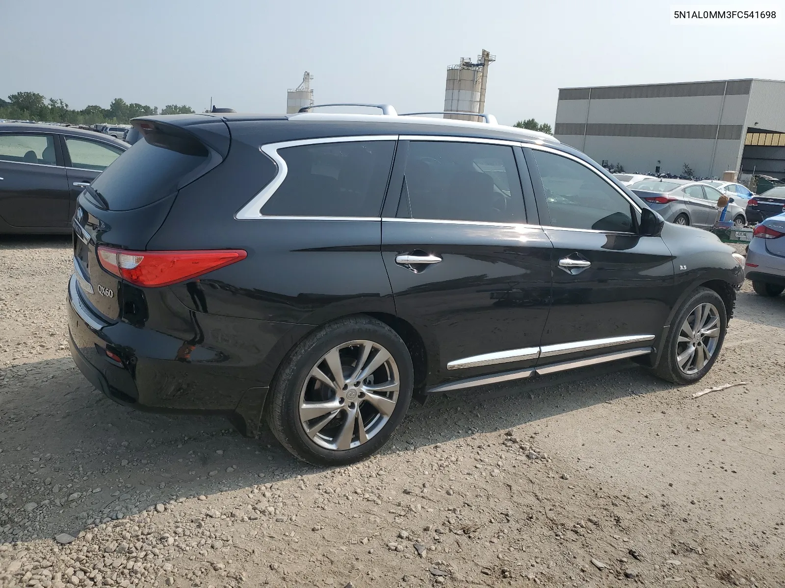 2015 Infiniti Qx60 VIN: 5N1AL0MM3FC541698 Lot: 64107784