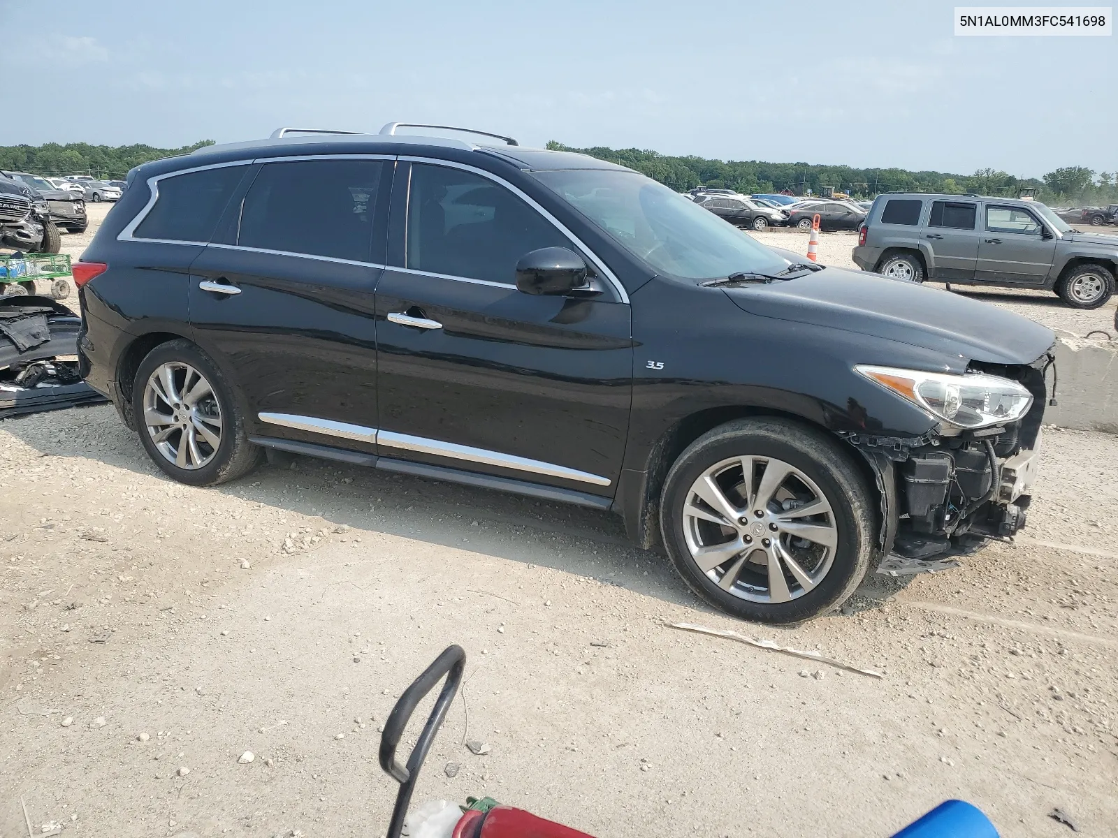 2015 Infiniti Qx60 VIN: 5N1AL0MM3FC541698 Lot: 64107784