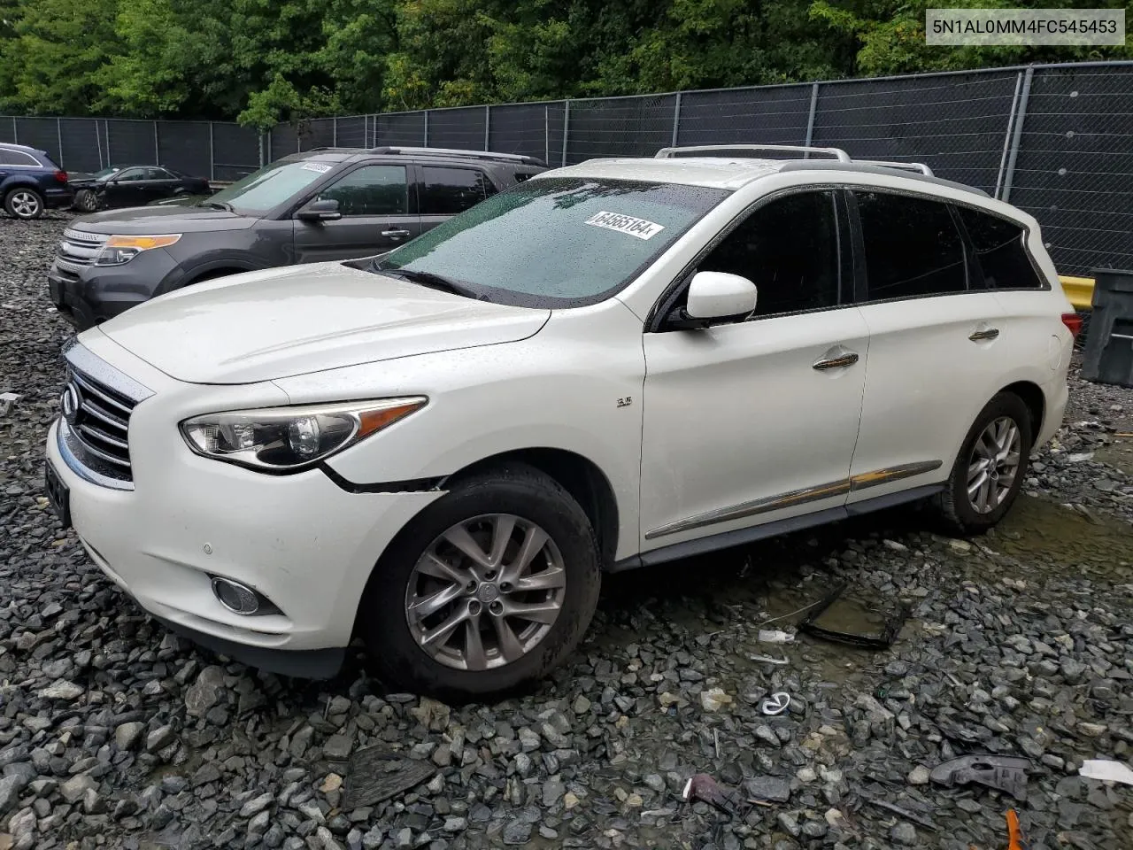 2015 Infiniti Qx60 VIN: 5N1AL0MM4FC545453 Lot: 64565164