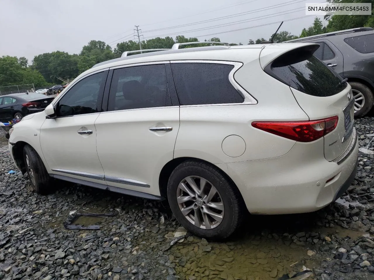 2015 Infiniti Qx60 VIN: 5N1AL0MM4FC545453 Lot: 64565164