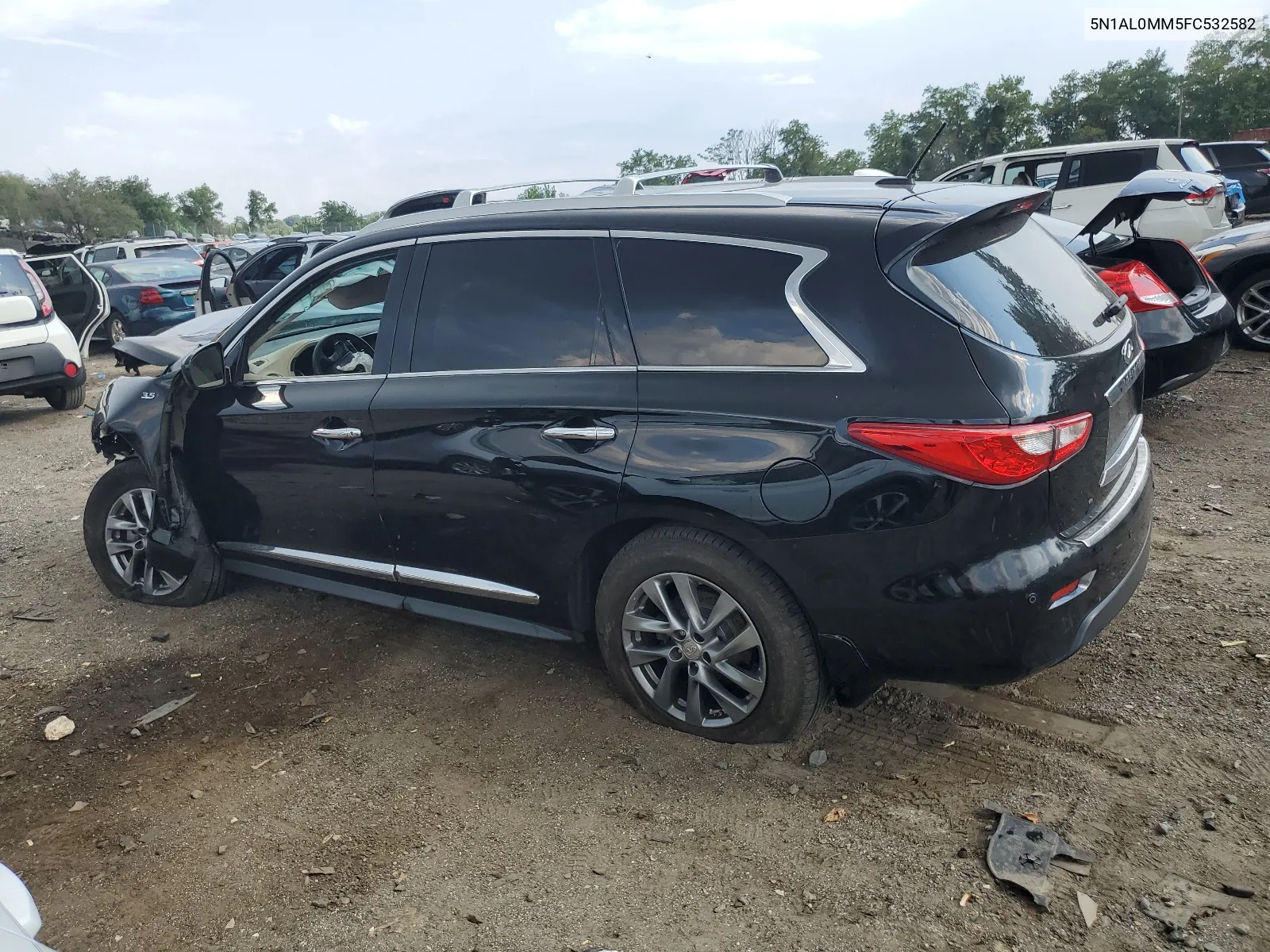 2015 Infiniti Qx60 VIN: 5N1AL0MM5FC532582 Lot: 65346504