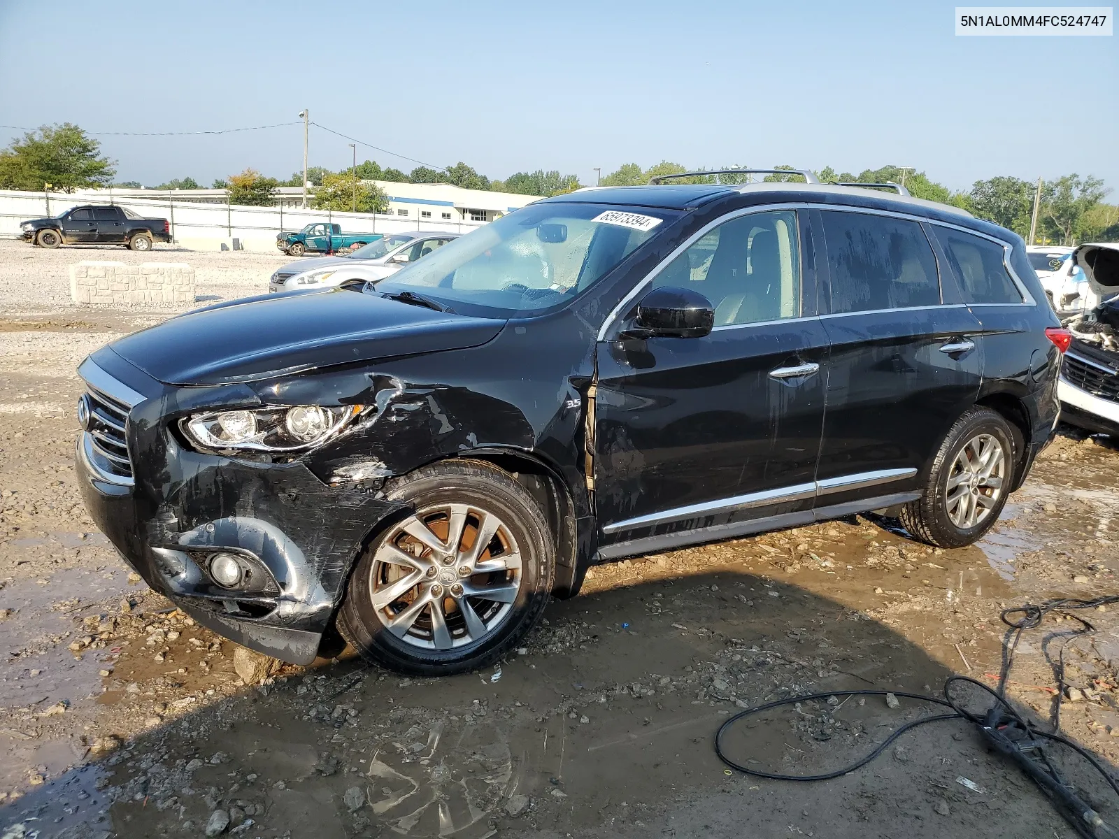 2015 Infiniti Qx60 VIN: 5N1AL0MM4FC524747 Lot: 65973394