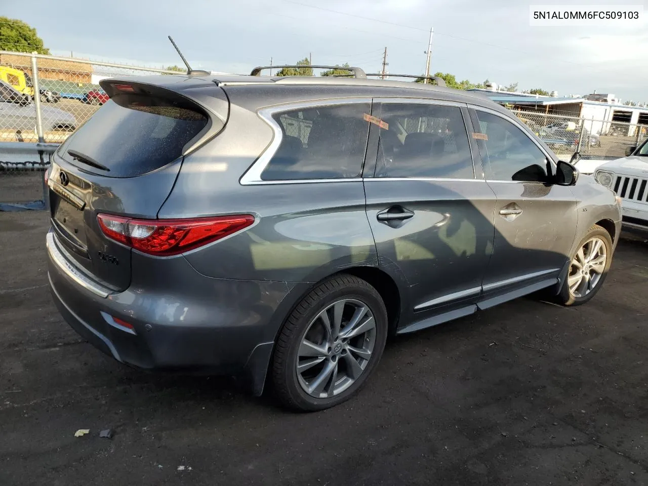 2015 Infiniti Qx60 VIN: 5N1AL0MM6FC509103 Lot: 67062104