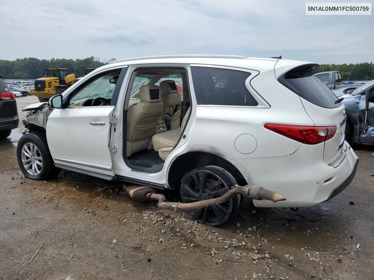 2015 Infiniti Qx60 VIN: 5N1AL0MM1FC500759 Lot: 67260674