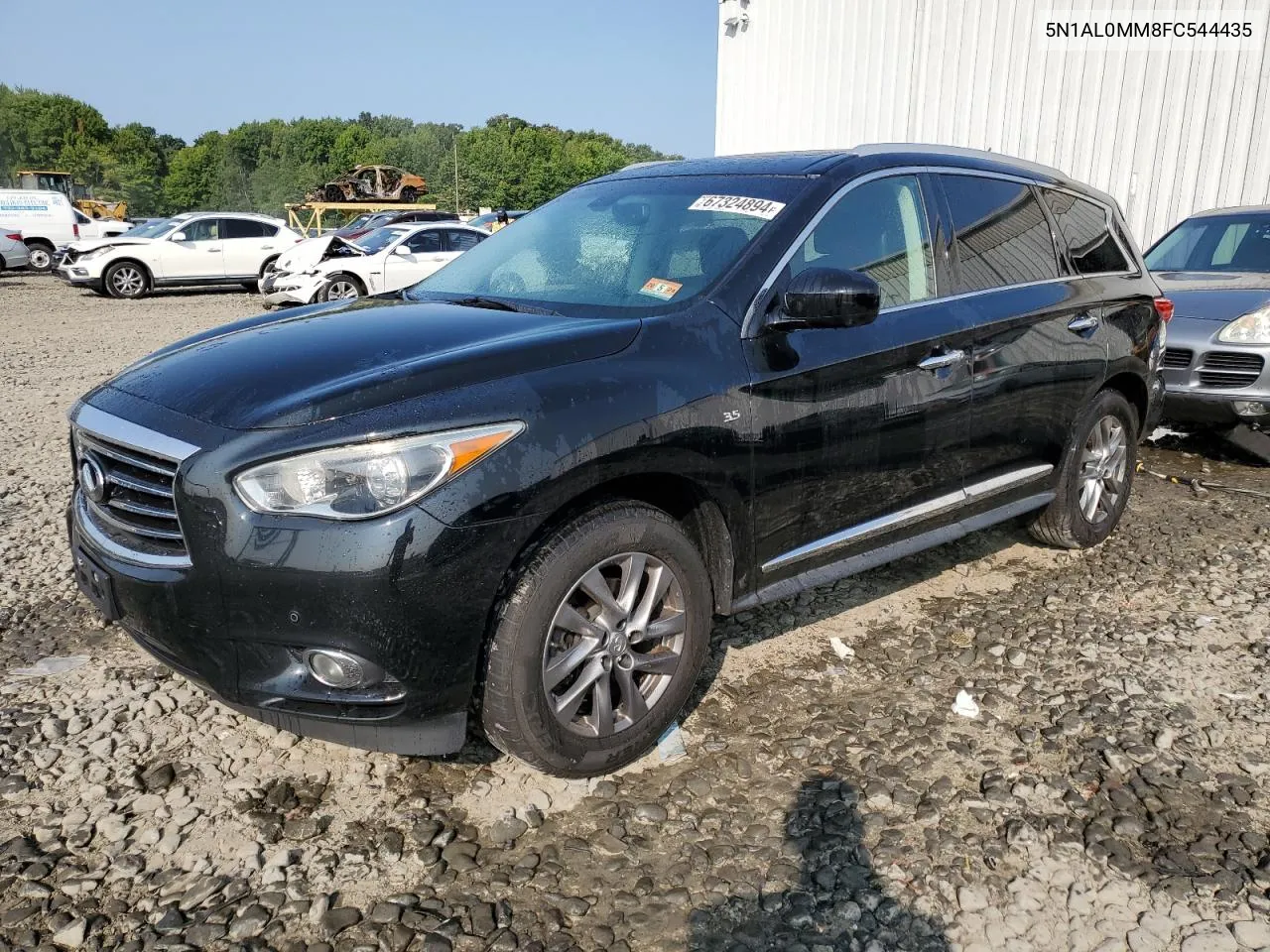 2015 Infiniti Qx60 VIN: 5N1AL0MM8FC544435 Lot: 67324894