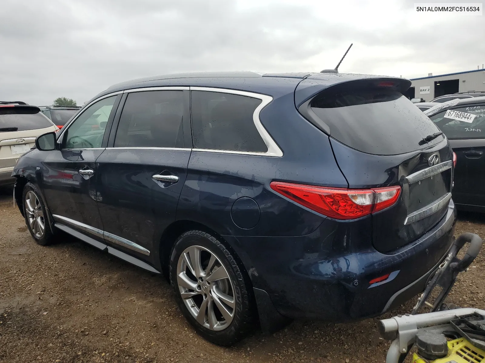 2015 Infiniti Qx60 VIN: 5N1AL0MM2FC516534 Lot: 67562374