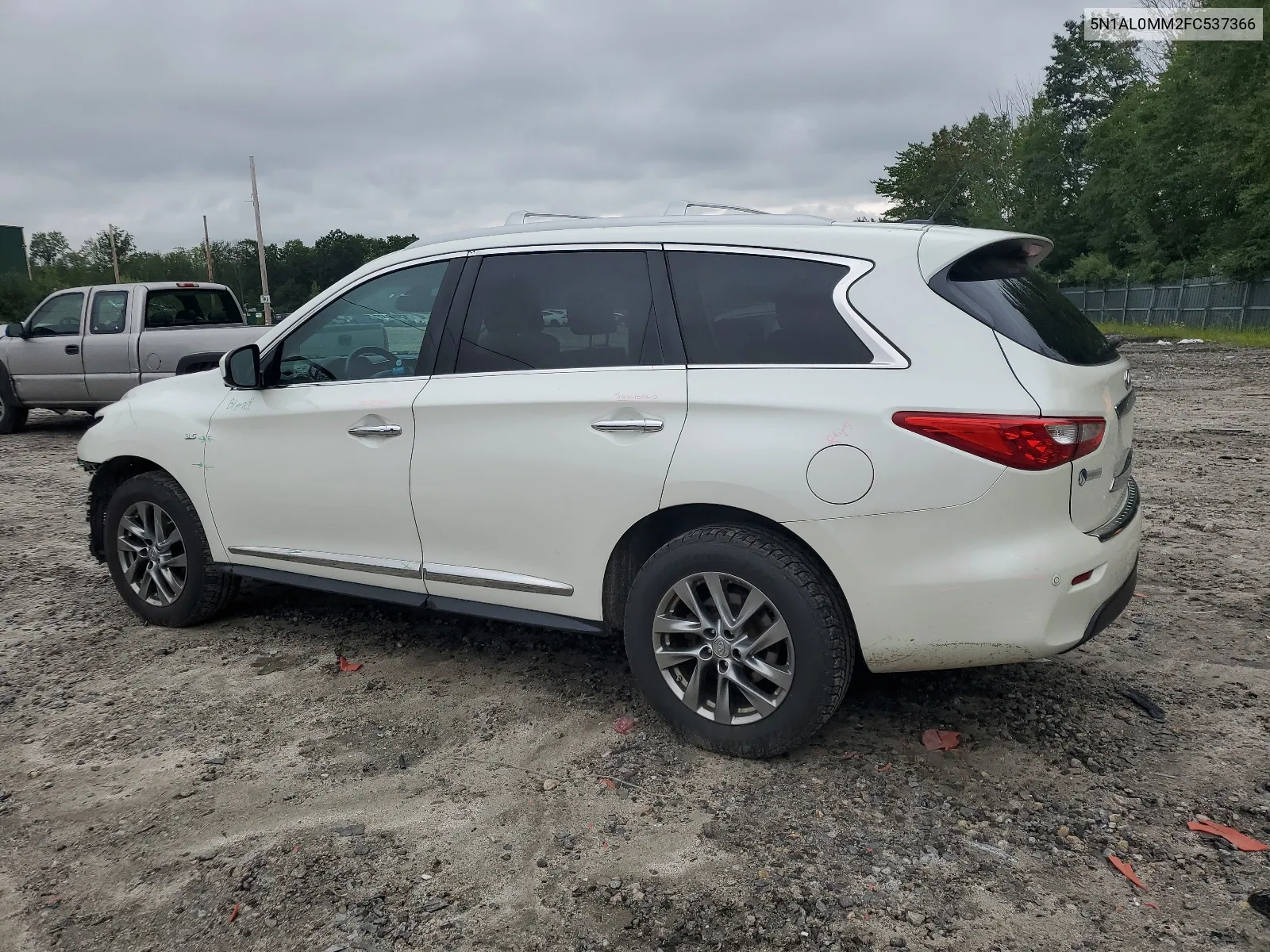 2015 Infiniti Qx60 VIN: 5N1AL0MM2FC537366 Lot: 67963574