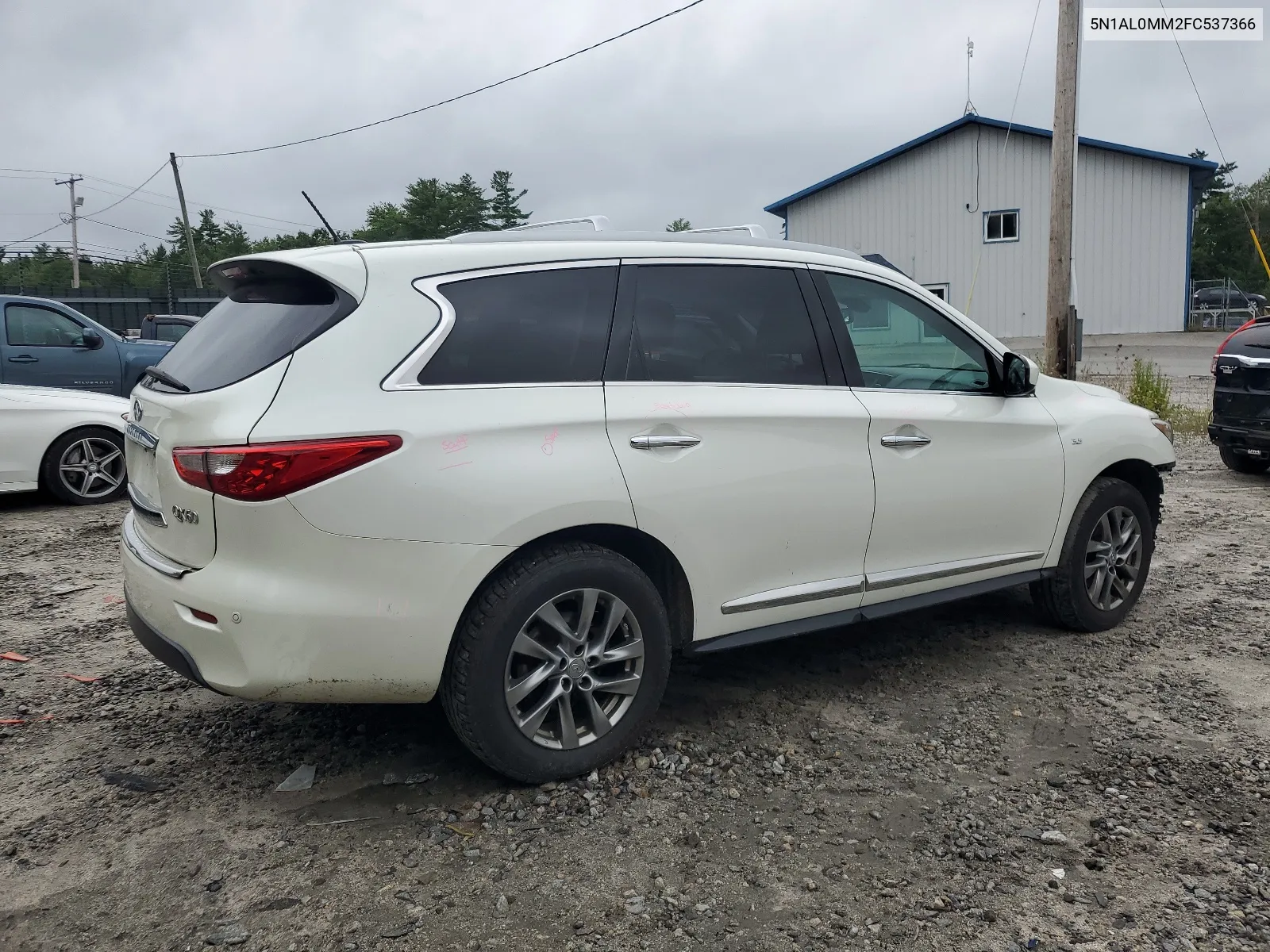 2015 Infiniti Qx60 VIN: 5N1AL0MM2FC537366 Lot: 67963574