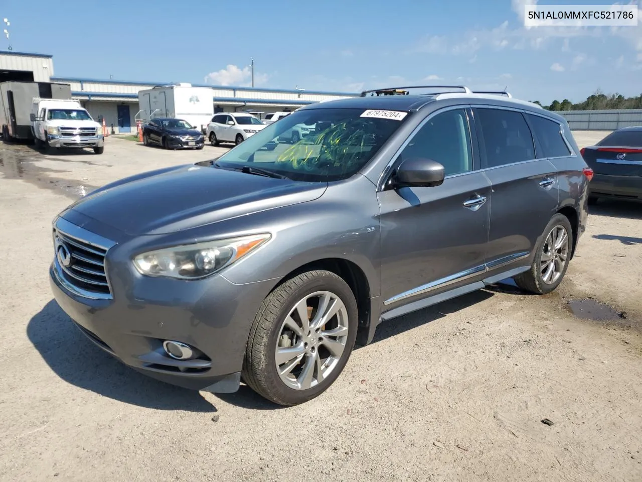 2015 Infiniti Qx60 VIN: 5N1AL0MMXFC521786 Lot: 67975204