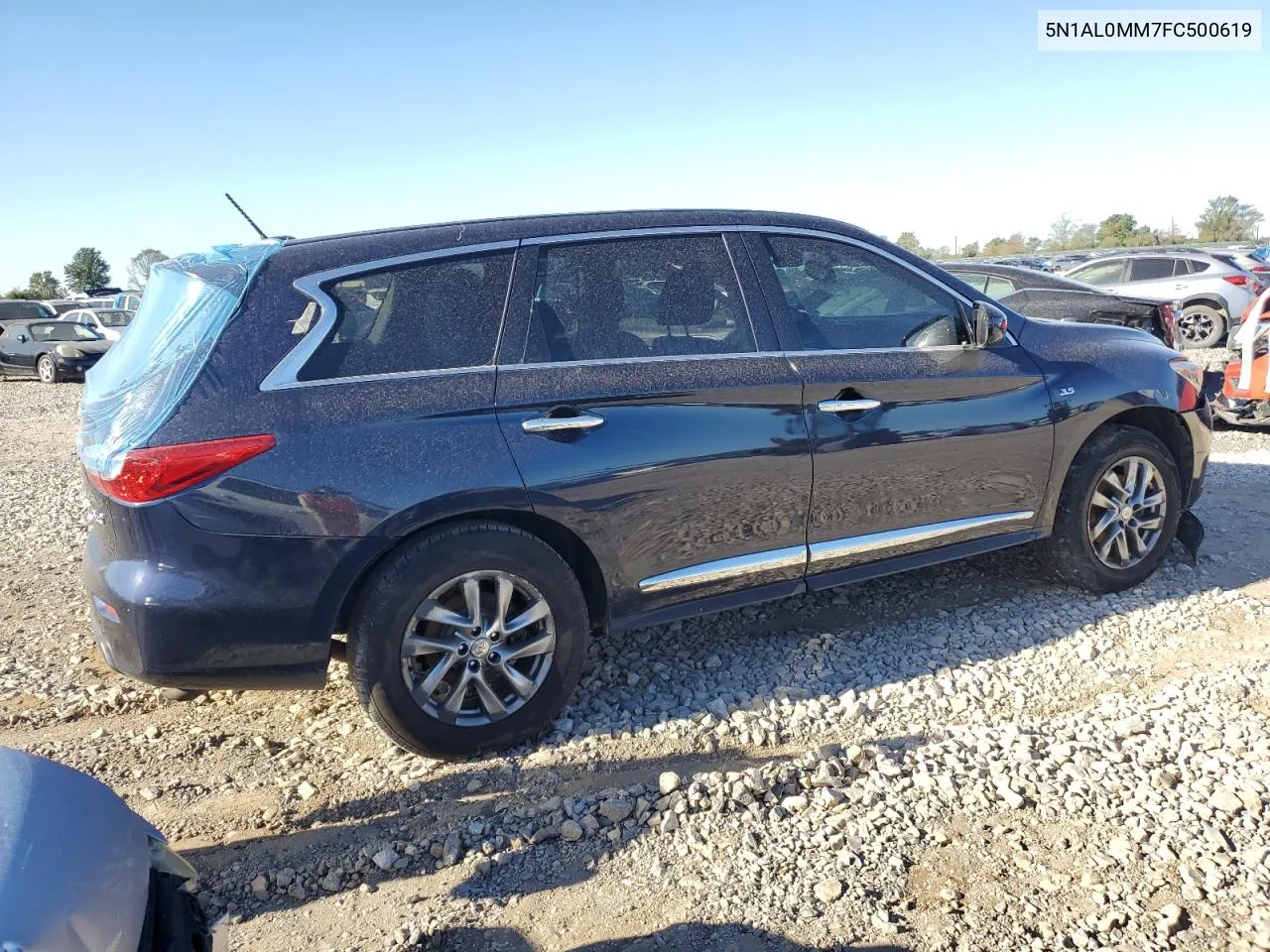 2015 Infiniti Qx60 VIN: 5N1AL0MM7FC500619 Lot: 68139684