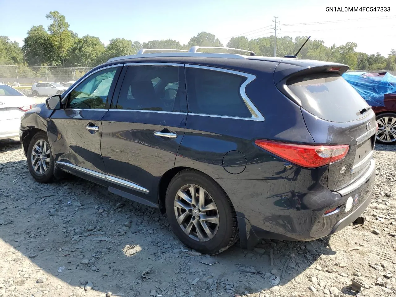 2015 Infiniti Qx60 VIN: 5N1AL0MM4FC547333 Lot: 68949954