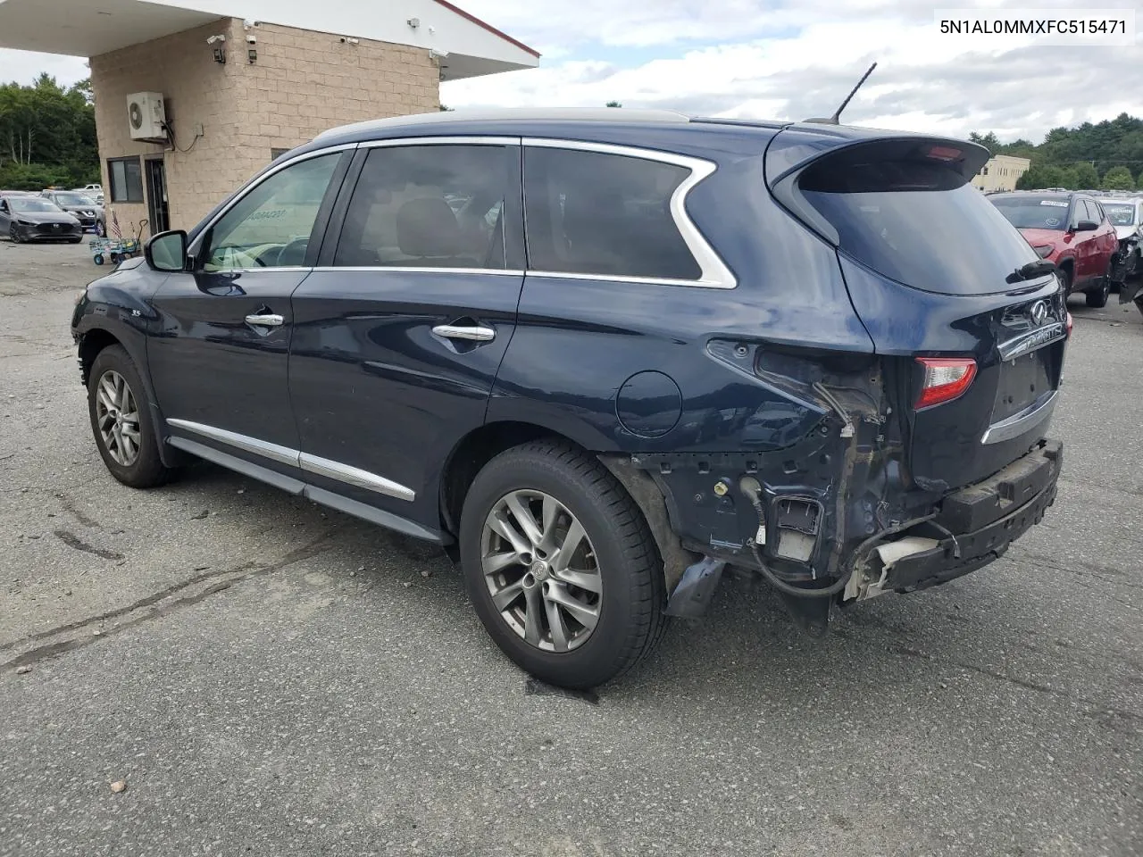 2015 Infiniti Qx60 VIN: 5N1AL0MMXFC515471 Lot: 69346044