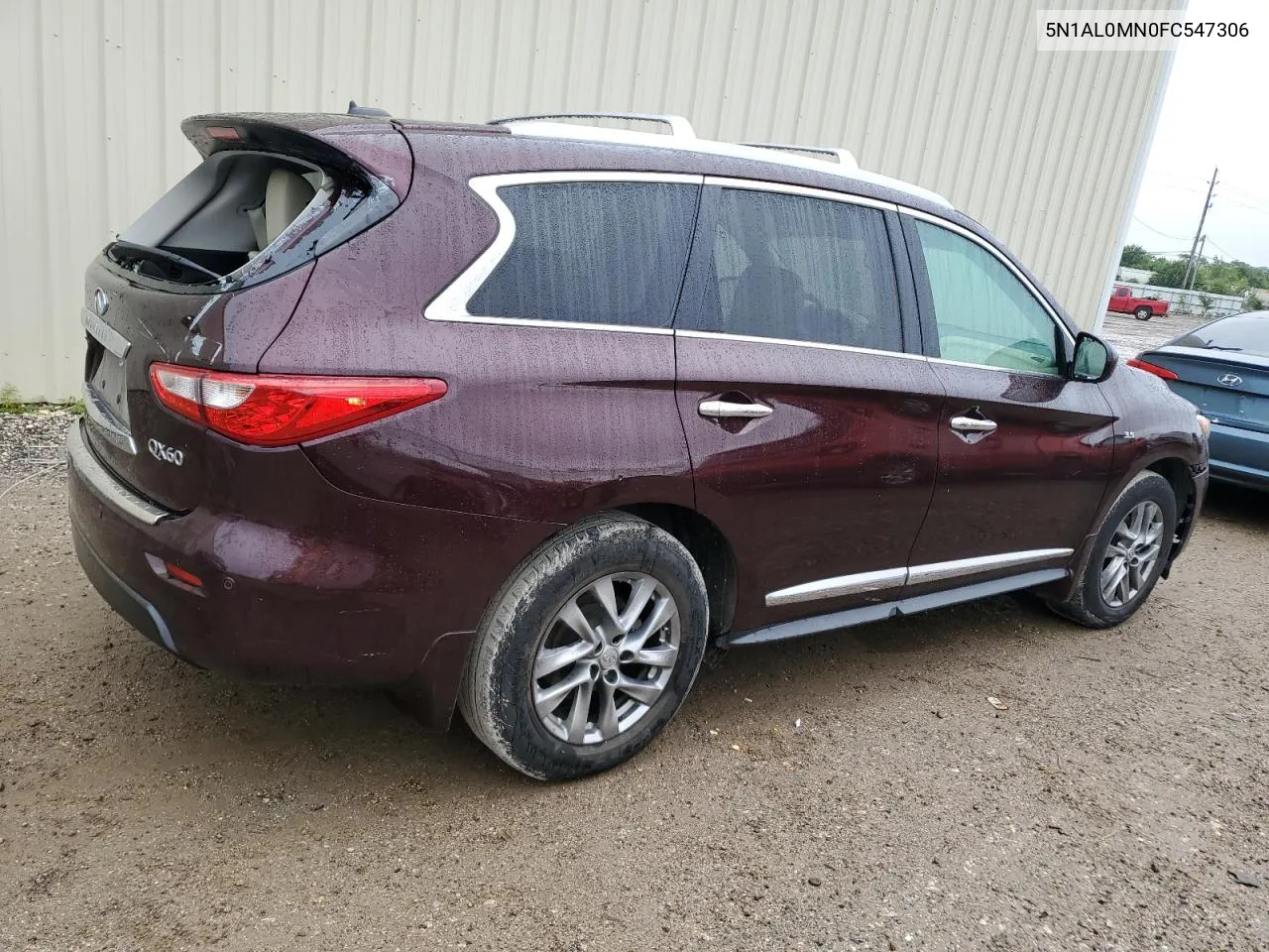 2015 Infiniti Qx60 VIN: 5N1AL0MN0FC547306 Lot: 69421994