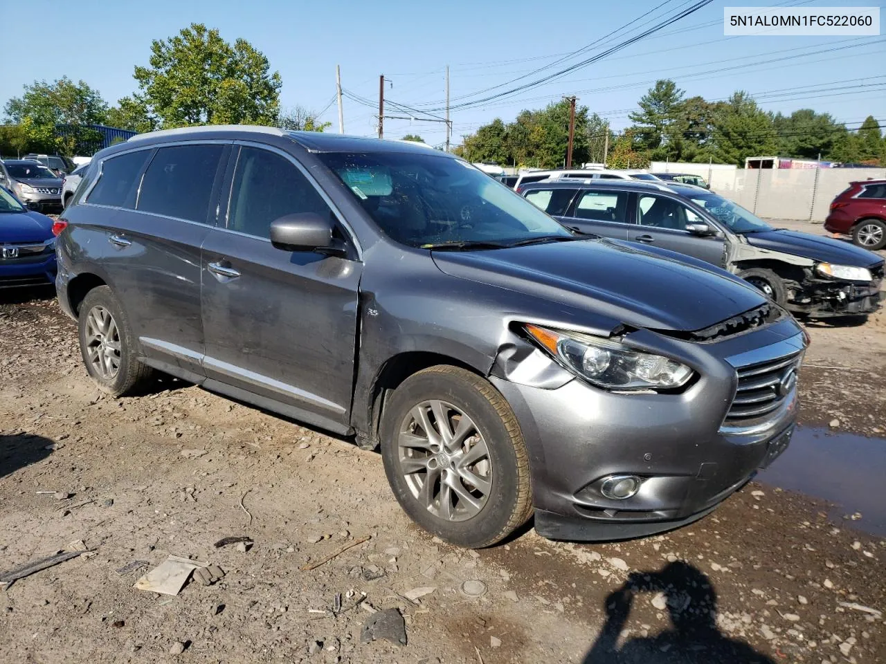 2015 Infiniti Qx60 VIN: 5N1AL0MN1FC522060 Lot: 69657874