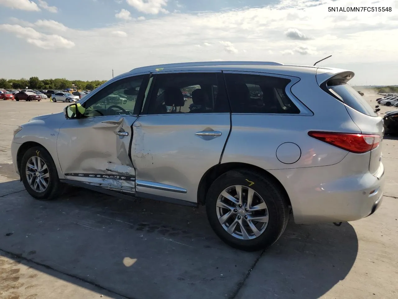 2015 Infiniti Qx60 VIN: 5N1AL0MN7FC515548 Lot: 69671394