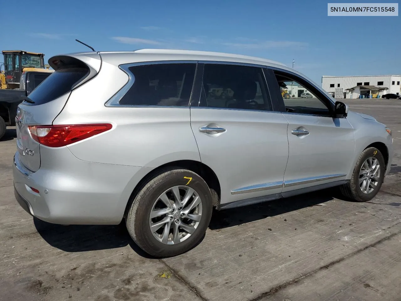 2015 Infiniti Qx60 VIN: 5N1AL0MN7FC515548 Lot: 69671394