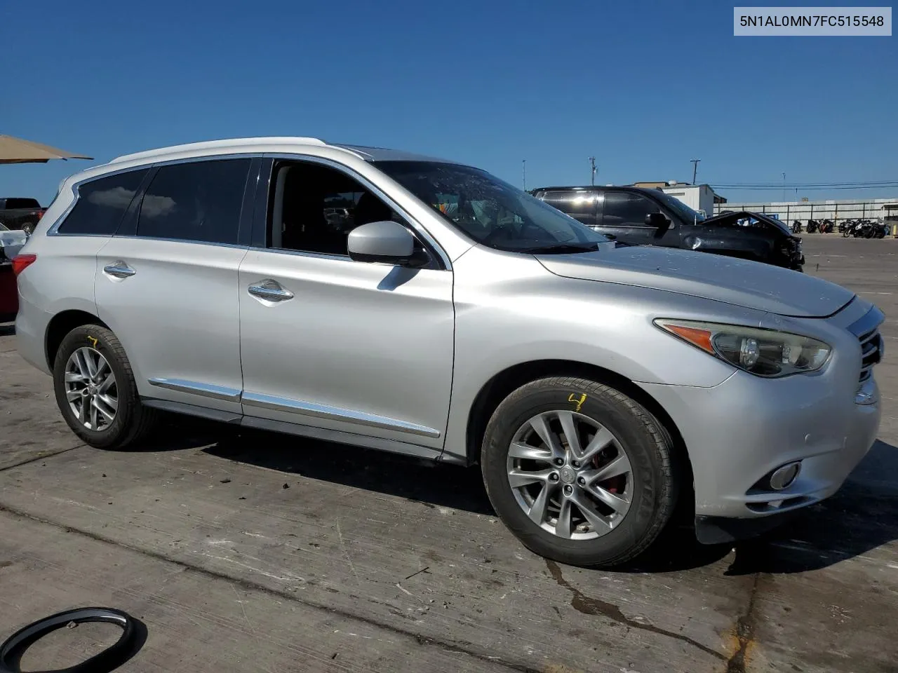 2015 Infiniti Qx60 VIN: 5N1AL0MN7FC515548 Lot: 69671394