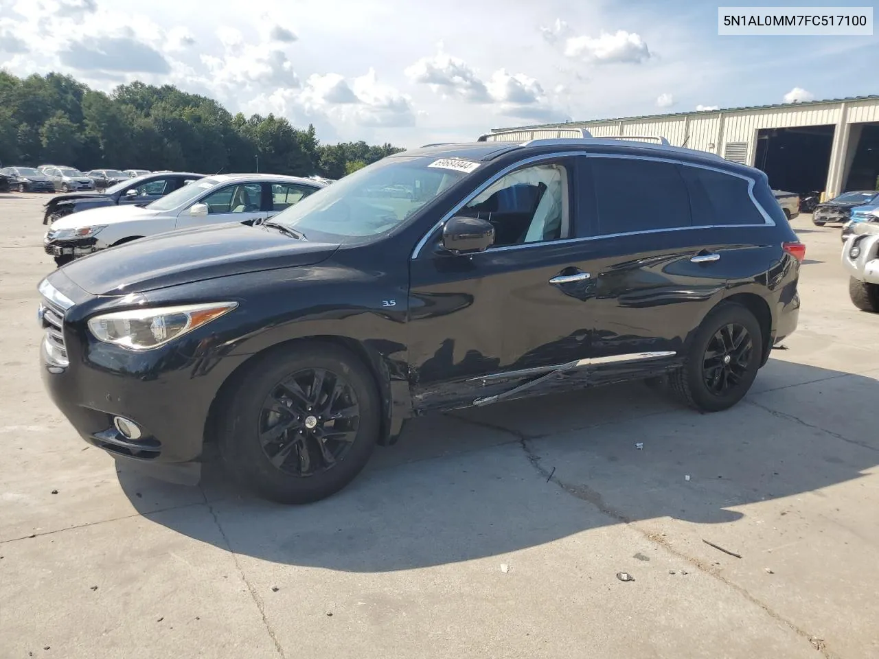 2015 Infiniti Qx60 VIN: 5N1AL0MM7FC517100 Lot: 69684944