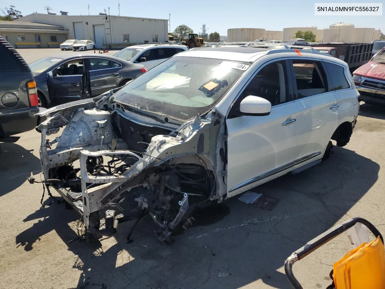 2015 Infiniti Qx60 VIN: 5N1AL0MN9FC556327 Lot: 69693504