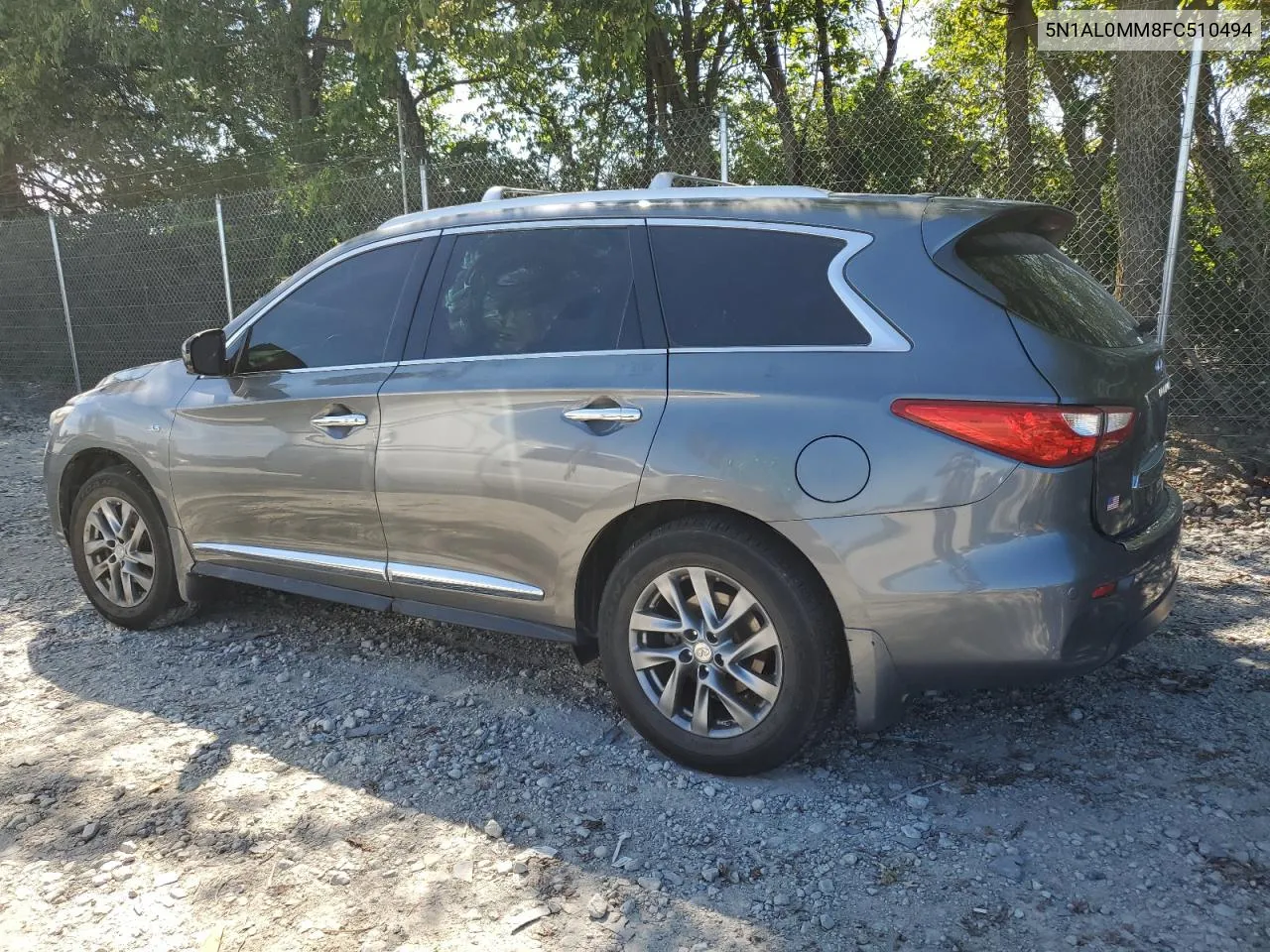 2015 Infiniti Qx60 VIN: 5N1AL0MM8FC510494 Lot: 69936054