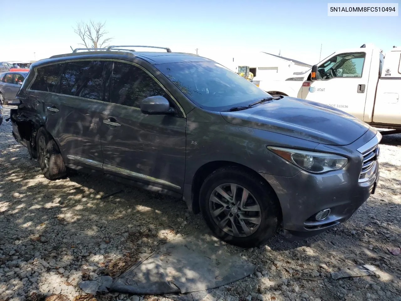 2015 Infiniti Qx60 VIN: 5N1AL0MM8FC510494 Lot: 69936054