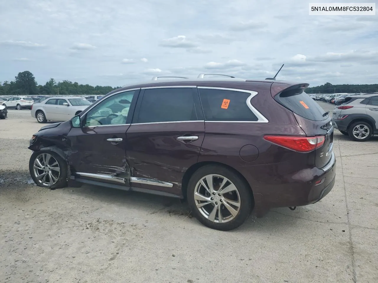 5N1AL0MM8FC532804 2015 Infiniti Qx60