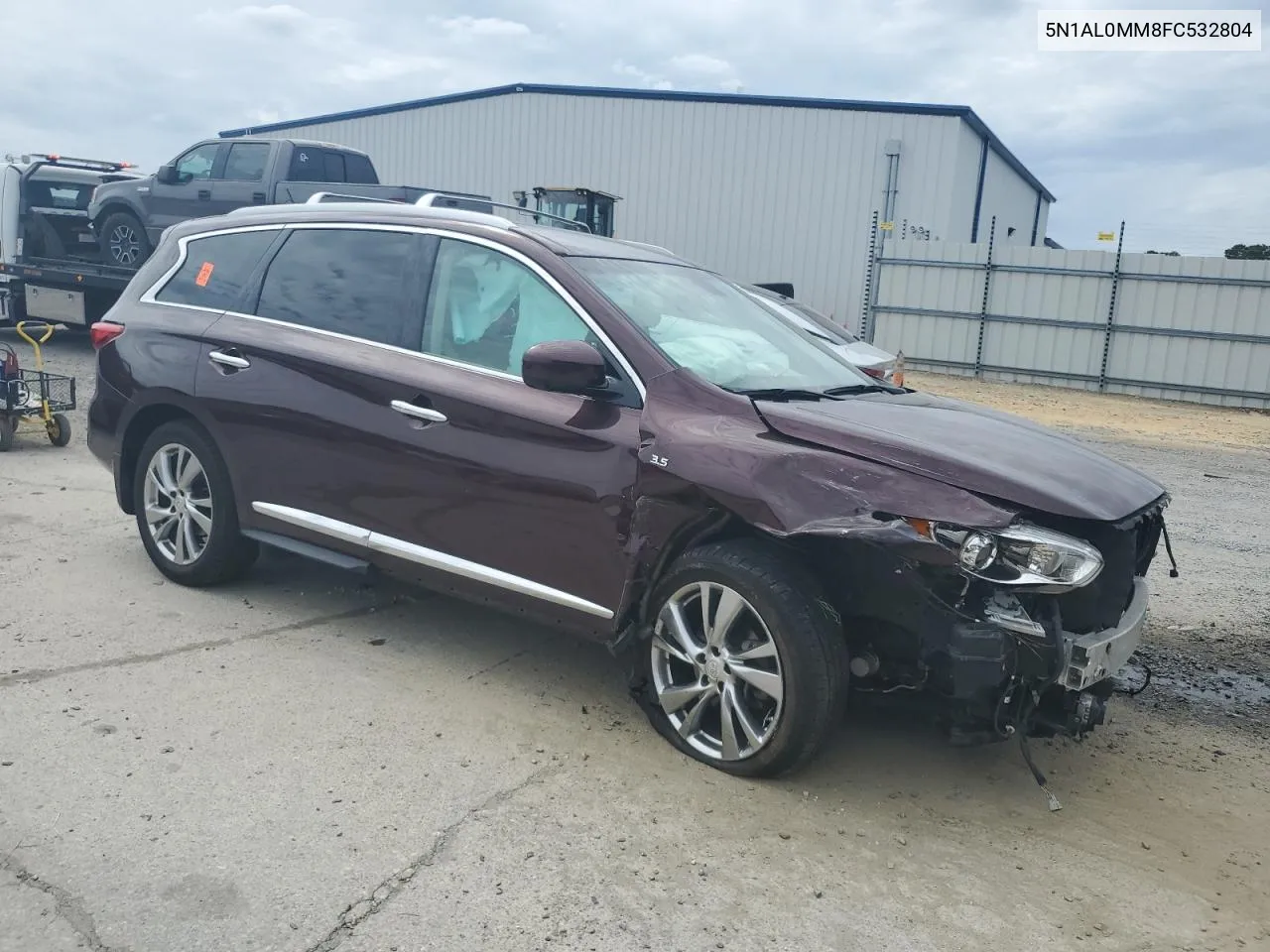 2015 Infiniti Qx60 VIN: 5N1AL0MM8FC532804 Lot: 70343704