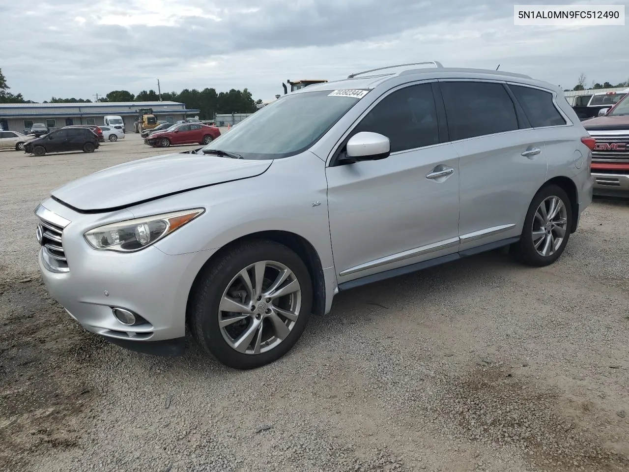 2015 Infiniti Qx60 VIN: 5N1AL0MN9FC512490 Lot: 70392344