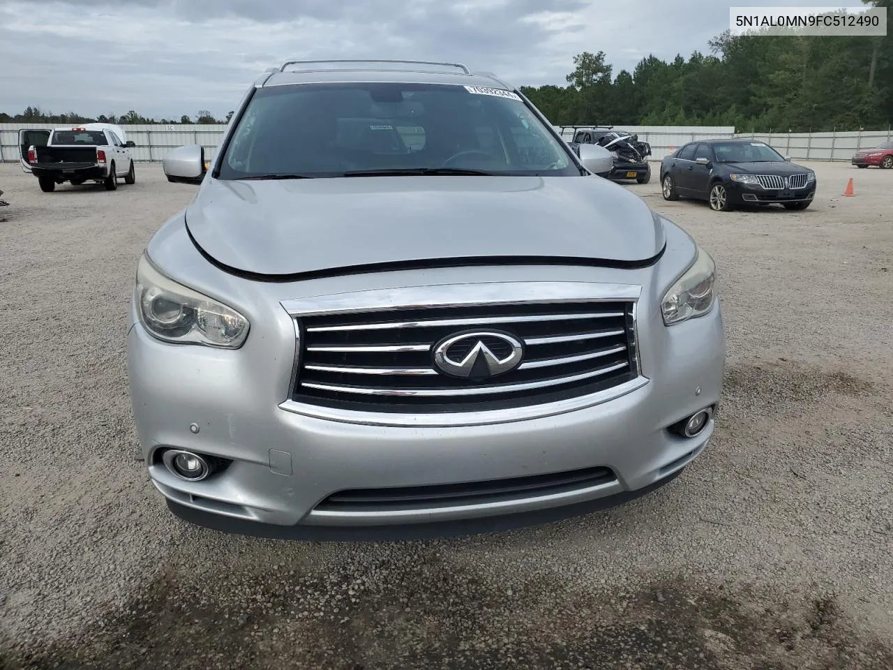 2015 Infiniti Qx60 VIN: 5N1AL0MN9FC512490 Lot: 70392344