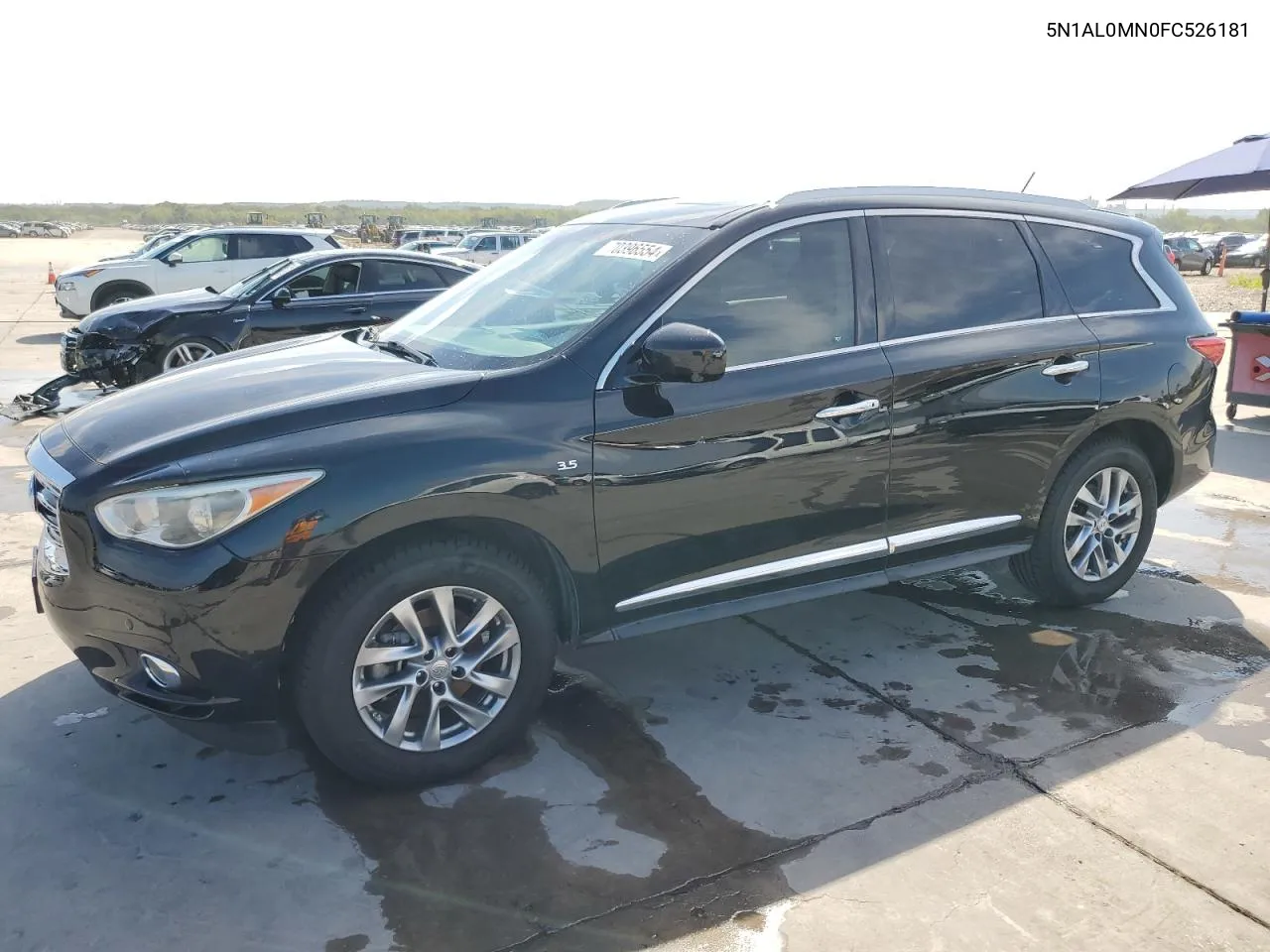 2015 Infiniti Qx60 VIN: 5N1AL0MN0FC526181 Lot: 70396554