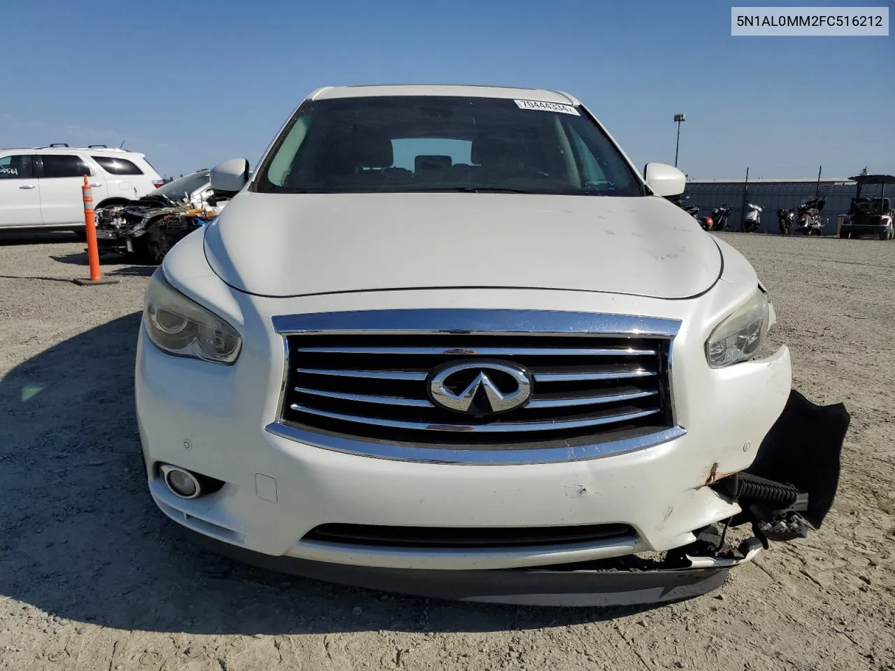 2015 Infiniti Qx60 VIN: 5N1AL0MM2FC516212 Lot: 70444334