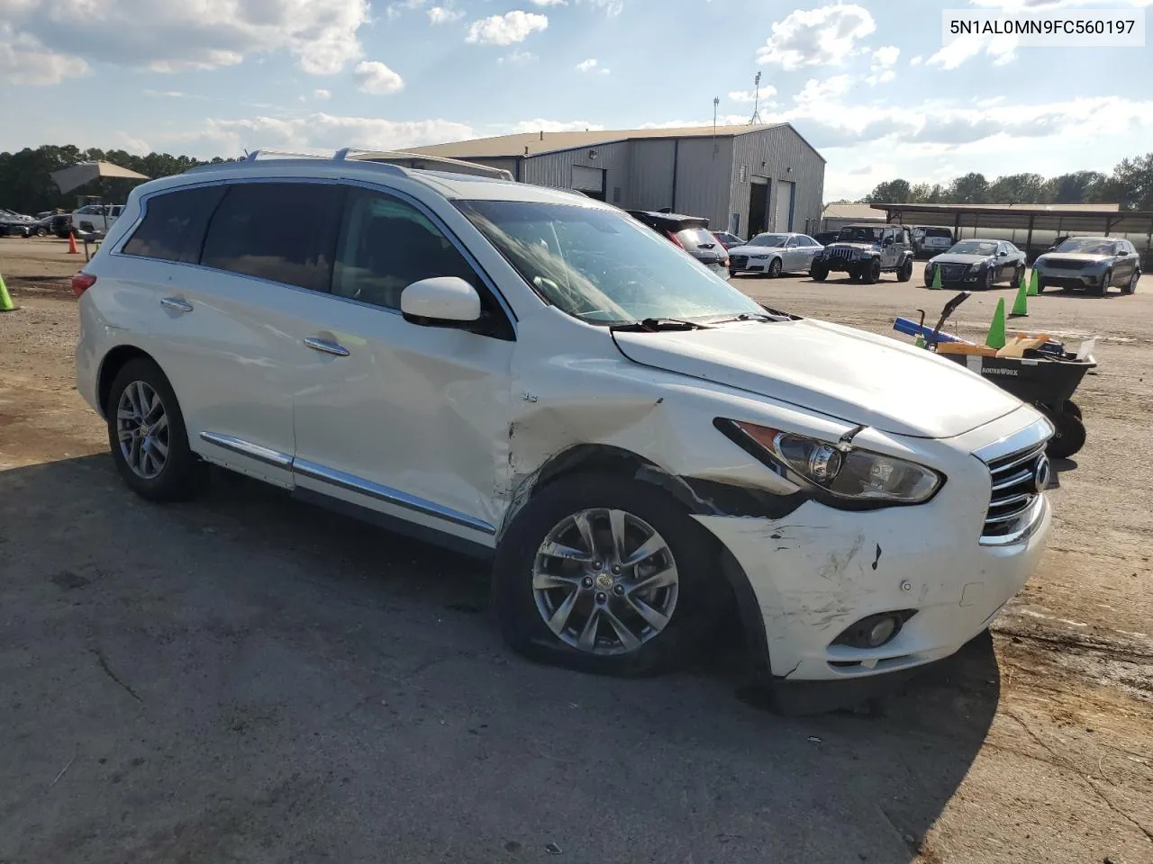 2015 Infiniti Qx60 VIN: 5N1AL0MN9FC560197 Lot: 70969554